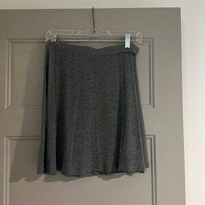 Gray short skirt
